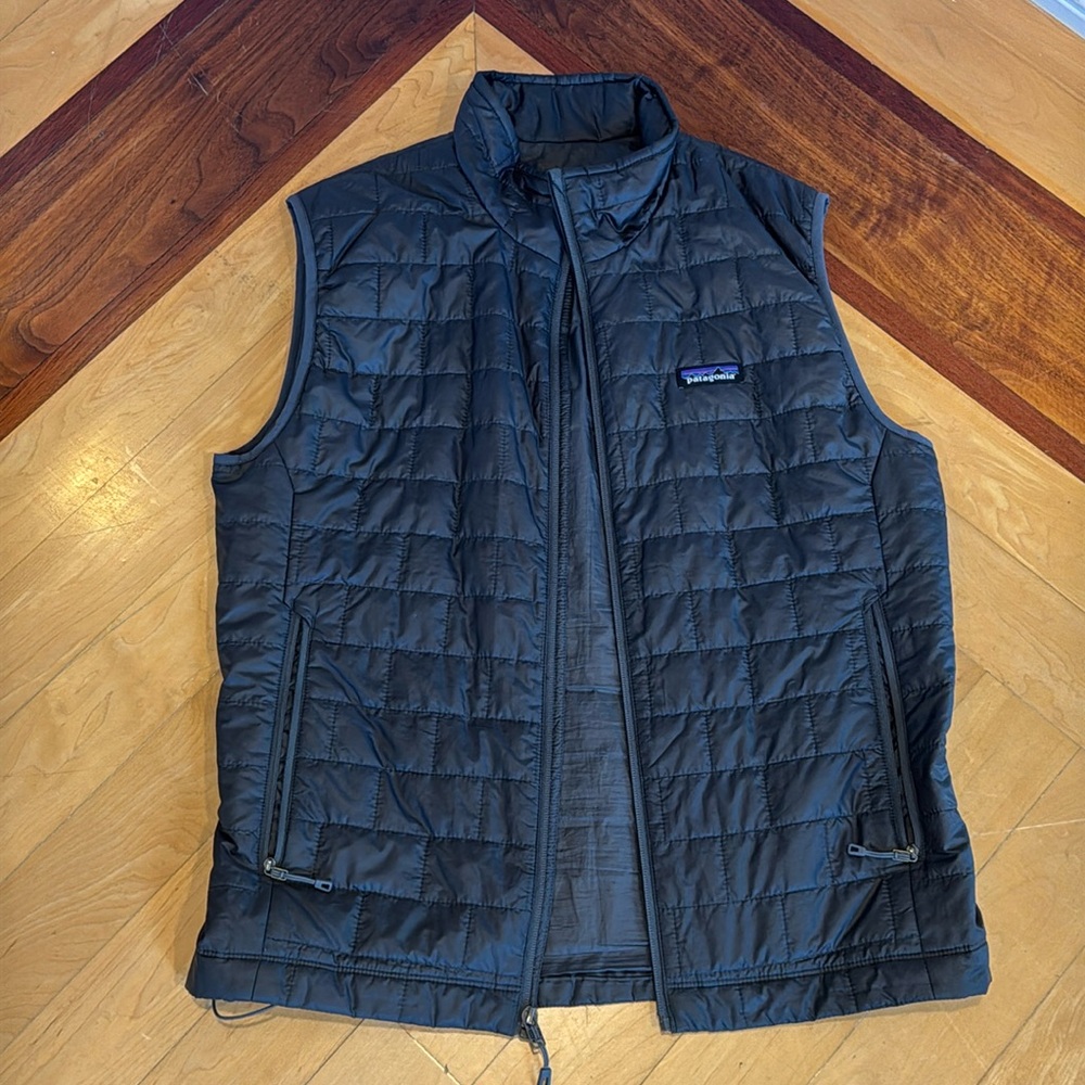 Patagonia Black Nano Puff Vest